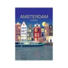Adesivi per bagagli Amsterdam