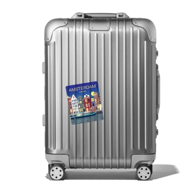 Adesivi per bagagli Amsterdam