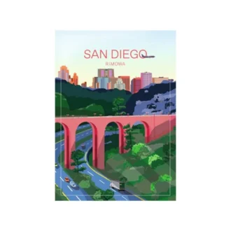 Adesivi per bagagli San Diego