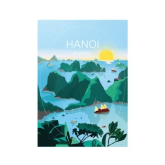 Adesivo Hanoi Adesivi per bagagli