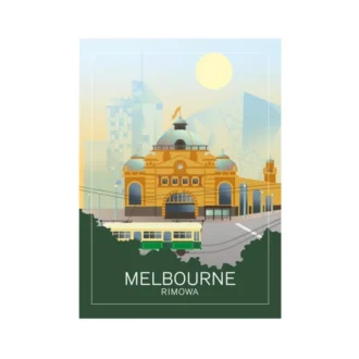 Adesivo Melbourne Adesivi per bagagli Adesivo Melbourne Adesivi per bagagli