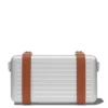 Borsa a tracolla personale in alluminio