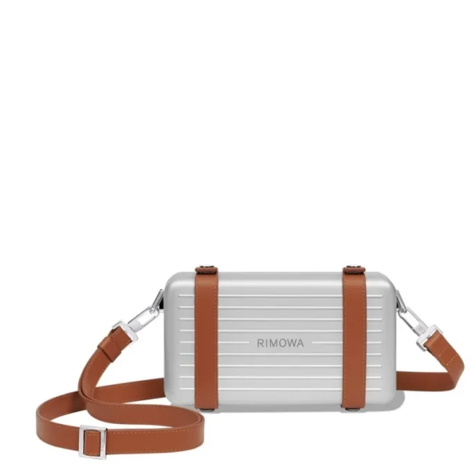Borsa a tracolla personale in alluminio