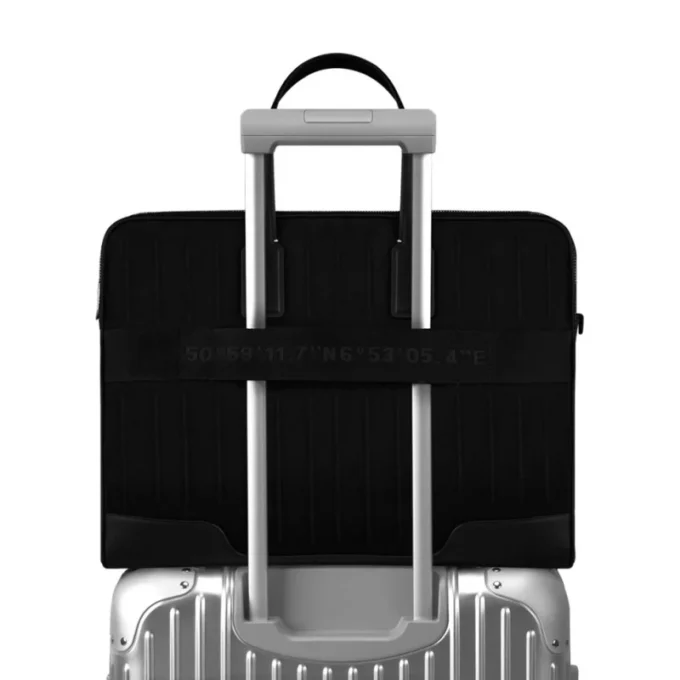 Borsa da weekend in tela e pelle Borse da viaggio