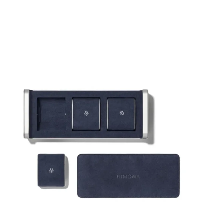 Custodia in alluminio per 3 orologi Suitcasetasche