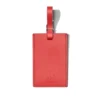 Etichette personalizzate per bagagli in pelle Red Paprika