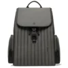 Flap Large in nylon e pelle Zaino