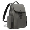 Flap Large in nylon e pelle Zaino