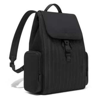 Flap Large in nylon e pelle Zaino
