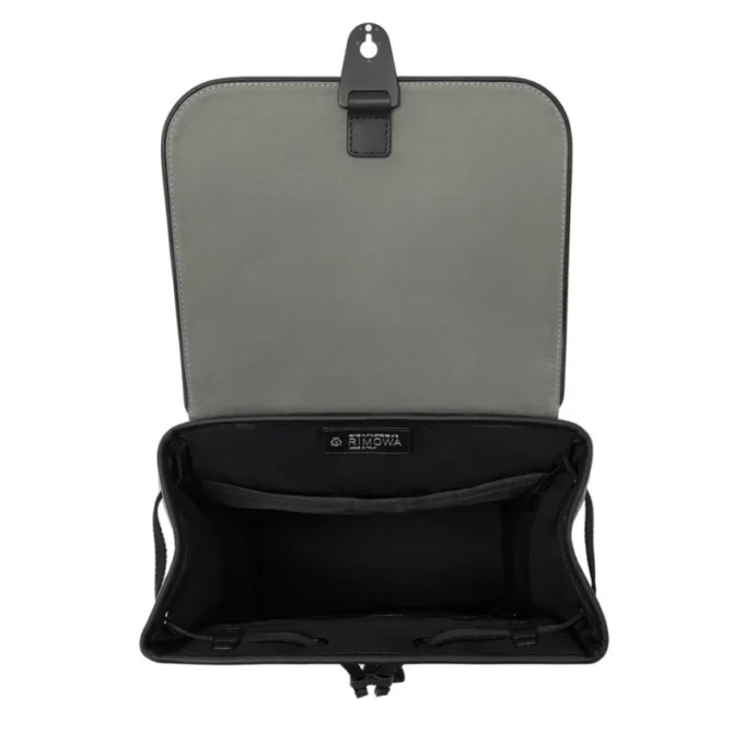 Flap Large in nylon e pelle Zaino