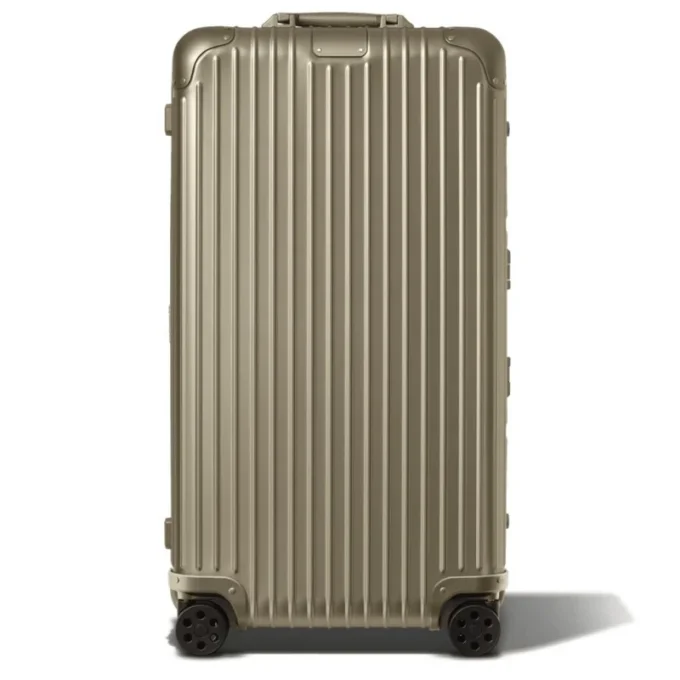 Valigia grande in alluminio Original Trunk Plus
